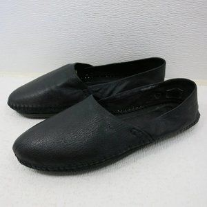 BCBGeneration Leather Hand Stitched Ballet Flats Women's Casual Footwear Sz 8.5